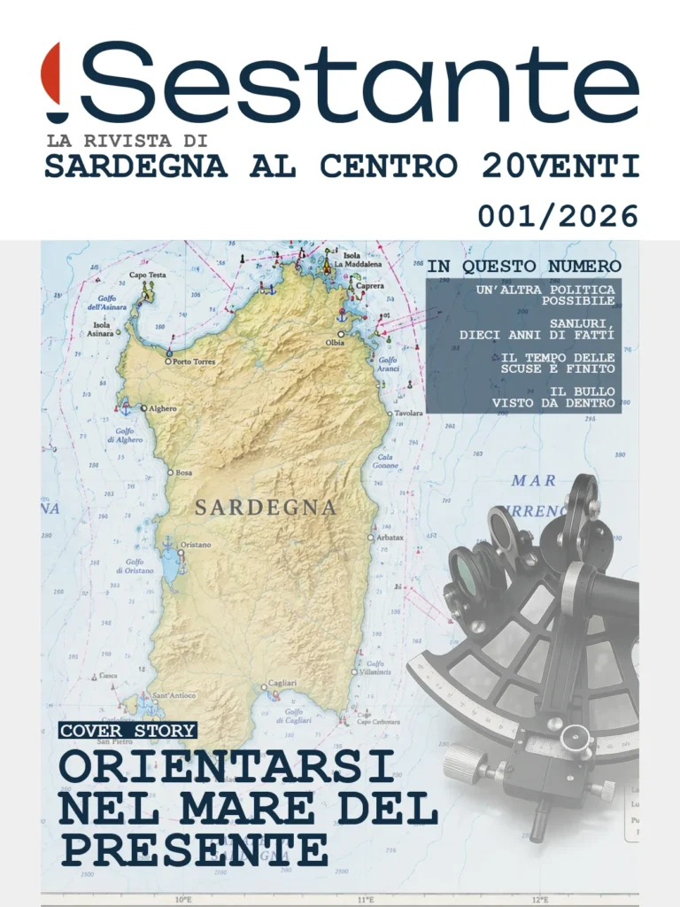 Sestante - la Rivista di Sardegna al Centro 20venti - Copertina numero 001/2026